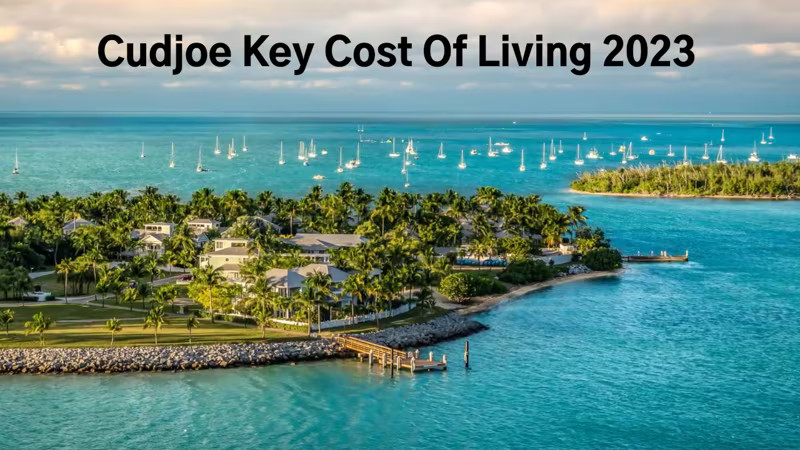 Cudjoe Key Cost Of Living 2023